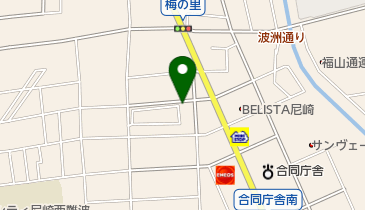 東難波連合福祉会館の地図画像