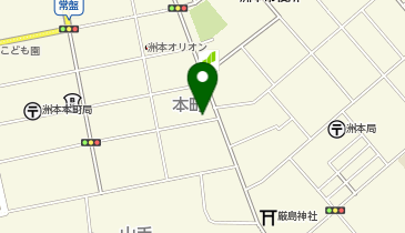 堂角田古美術の地図画像