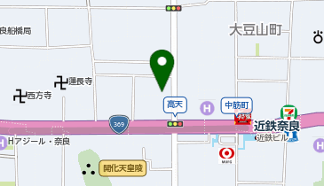 春日野カイロプラクティックならオフィスの地図画像