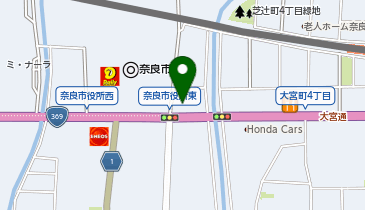 やすらぎ処癒しの手の地図画像