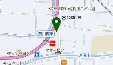 奈良労働局 労災補償課 分室の地図画像