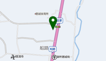 自然の里レストランの地図画像