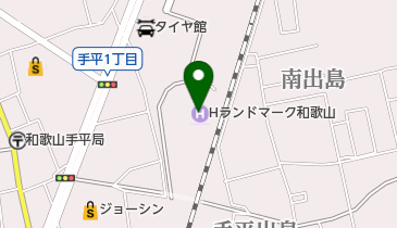 和歌山県ひきこもり地域支援センターの地図画像