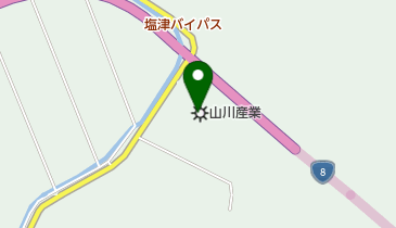 山川産業株式会社滋賀工場の地図画像
