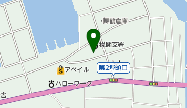 舞鶴港湾労働者福祉センターの地図画像