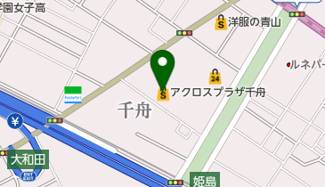 おしゃれ洗濯じゃぶじゃぶ千舟店の地図画像