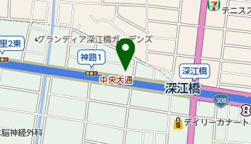 大阪貯蓄信用組合東支店の地図画像