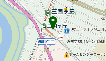 癒し処こくあの地図画像