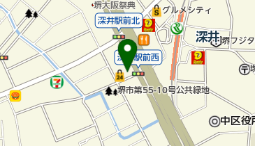 さかい整骨院深井院の地図画像