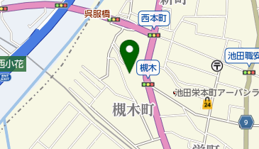 五月湯の地図画像