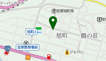 エス・キューブ宝塚の地図画像