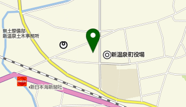 浜坂自治区会館の地図画像