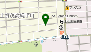 アフロディーテ北山の地図画像