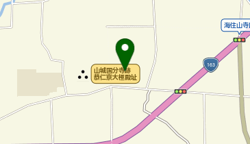 木津川市 文化財整理保管センター 分室の地図画像