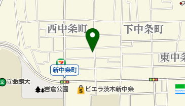 BARBER・NISHIOKAの地図画像