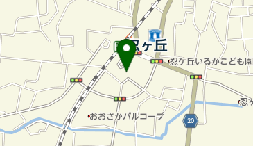 わんこ美容室ココミルの地図画像