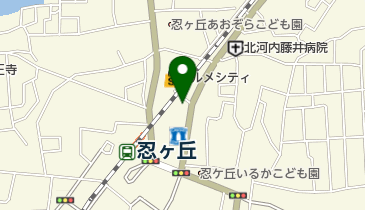 ジャム美容室の地図画像