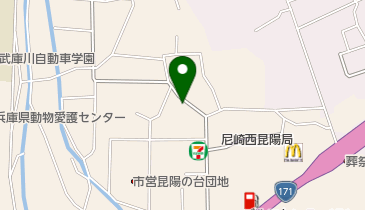 幸福舎クリーニングの地図画像