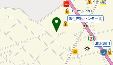 山野愛子どろんこ美容藍魚住店の地図画像