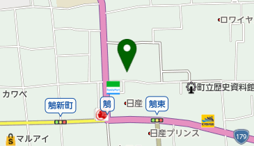 焼肉だるまの地図画像