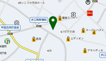 つばきの湯かわせみの地図画像