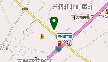 株式会社マエダクリーニング 五個荘店の地図画像