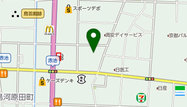 株式会社ハート引越センター 京都センターの地図画像