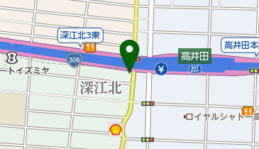 龍光寺の地図画像