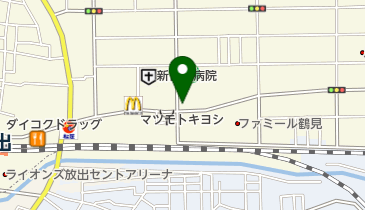 BERRY放出店の地図画像