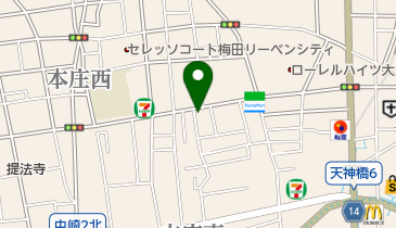 QUARAの地図画像