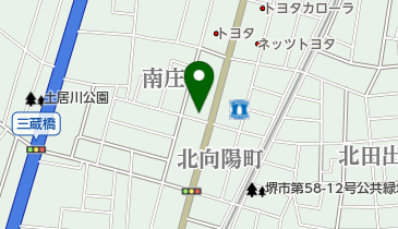 ケイシイズトレーディングポスト堺店の地図画像