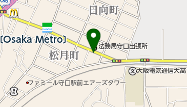 株式会社ママMATE大阪支店の地図画像