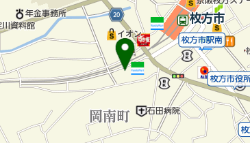 ふたば鍼灸整骨院の地図画像