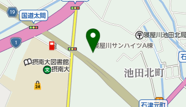カーオーディオスタジアムの地図画像