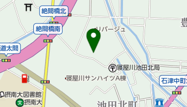 西田整骨院の地図画像