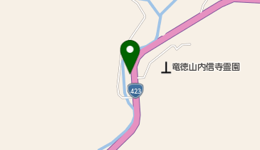 内信寺の地図画像