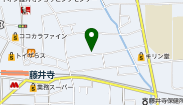 美容室からふるの地図画像