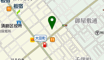 どんぶり名人板宿店の地図画像