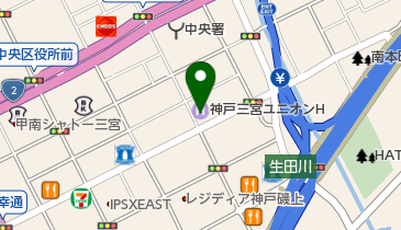 レストランカノンの地図画像