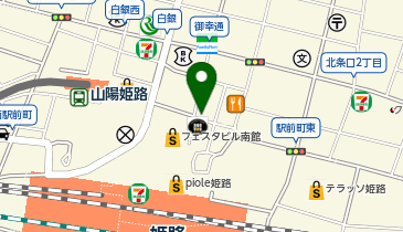 ハローワーク姫路 ハローワークステーション姫路 キャリアアップハローワの地図画像