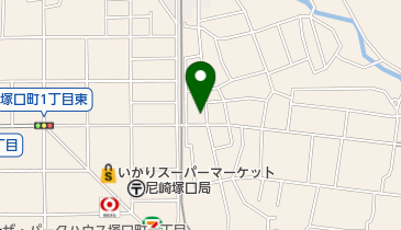 ダンススタジオ赤い靴の地図画像