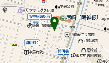 つじの質店の地図画像
