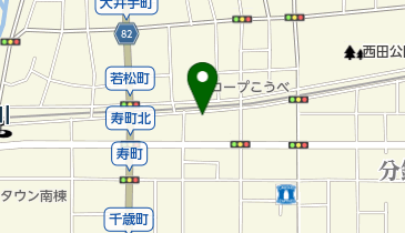 ドックサロンぽのぽのの地図画像