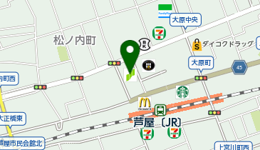 BOO工房芦屋店の地図画像