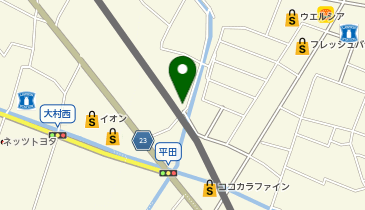 ブライダルサロンにしきの地図画像