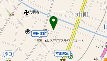 中川書芸院の地図画像