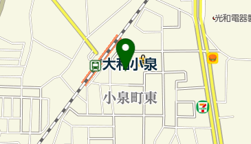 楽鍼灸整骨院の地図画像