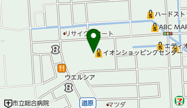 アフラックサービスショップ焼津店の地図画像
