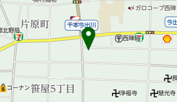 バーバー・ハヤシの地図画像