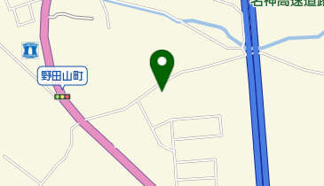野田山町公民館の地図画像